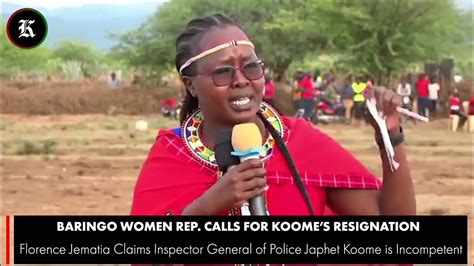 WATCH: Baringo Women Rep Florence Jematia LEAKED .